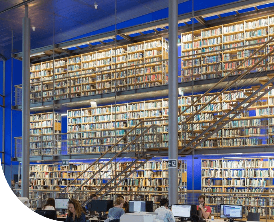 Busy library